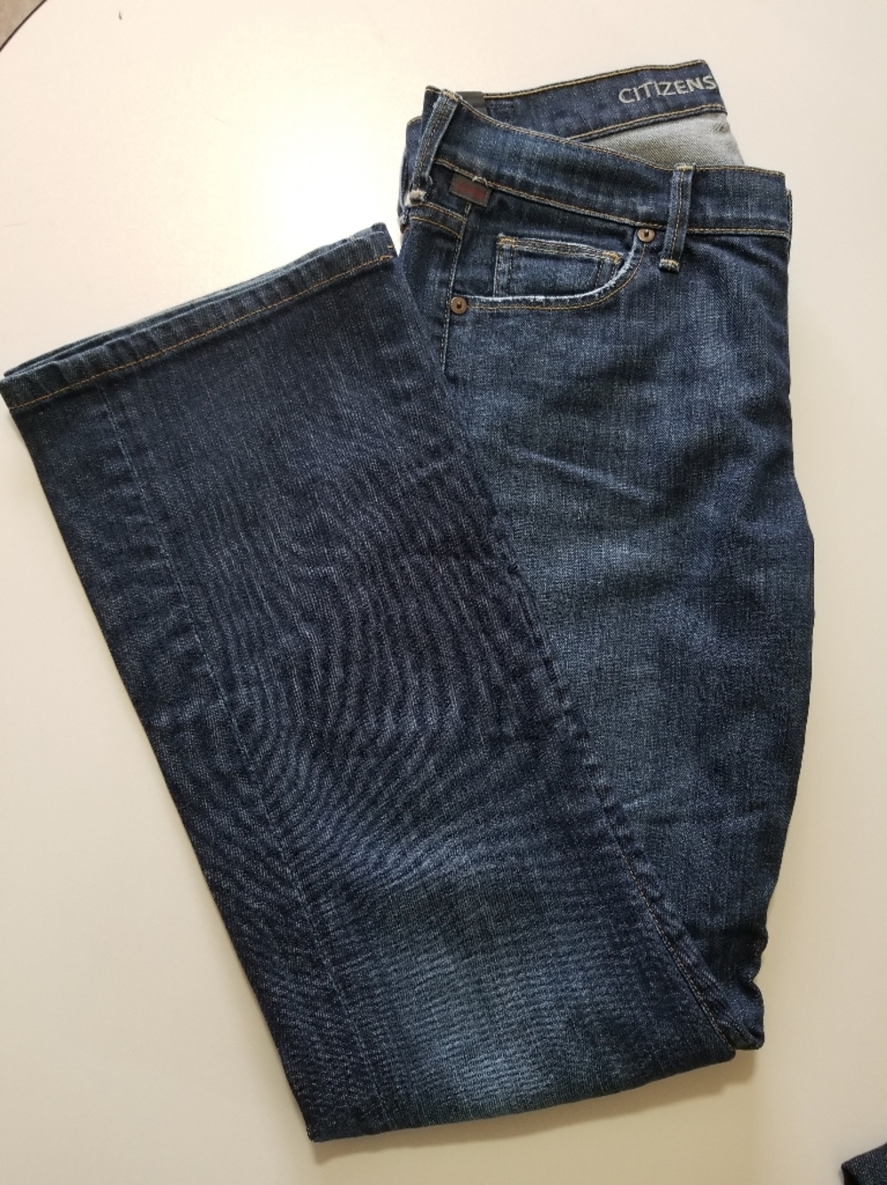 Citizens of Humanity Kelly Low Rise Boot Cut Jeans Dark Wash 28